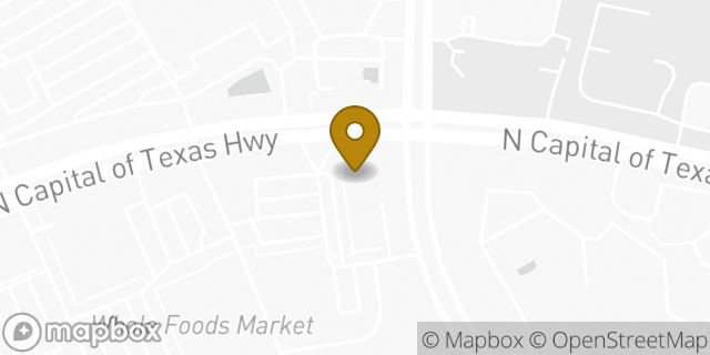 Map showing the location of Panera Bread in Austin, TX 78759