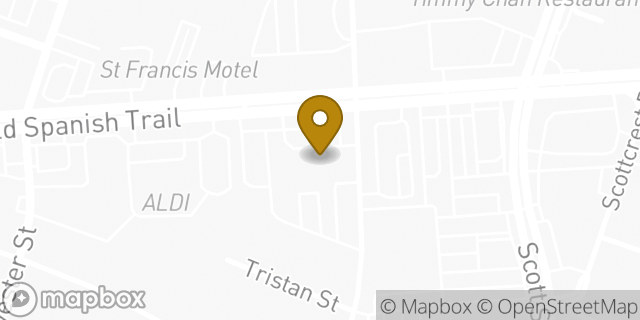 Map showing the location of The UPS Store in Houston, TX 77021