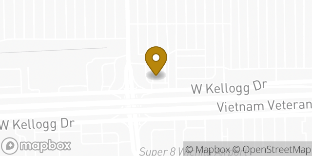 Map showing the location of McDonald's in Wichita, KS 67209