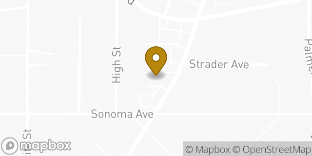 Map showing the location of AutoZone in Sacramento, CA 95815