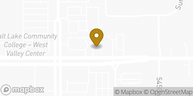 Map showing the location of Subway in West Valley City, UT 84120