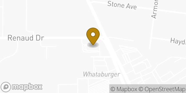 Map showing the location of McDonald's in Lafayette, LA 70507