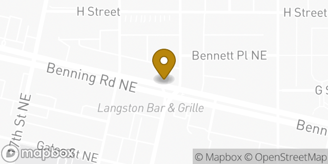Map showing the location of 7 Food Store in Washington, DC 20002