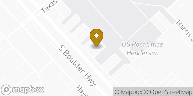 Map showing the location of EZPAWN in Henderson, NV 89015