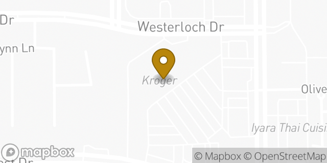 Map showing the location of Starbucks in Houston, TX 77077