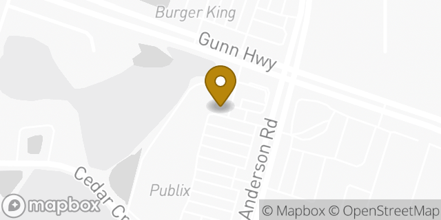 Map showing the location of The UPS Store in Tampa, FL 33625