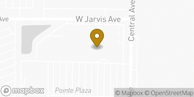 Map showing the location of Walmart in Niles, IL 60714