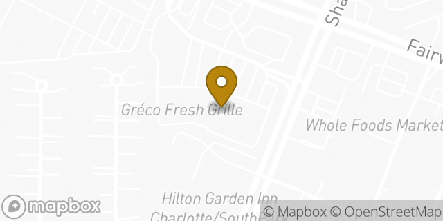 Map showing the location of HomeGoods in Charlotte, NC 28210
