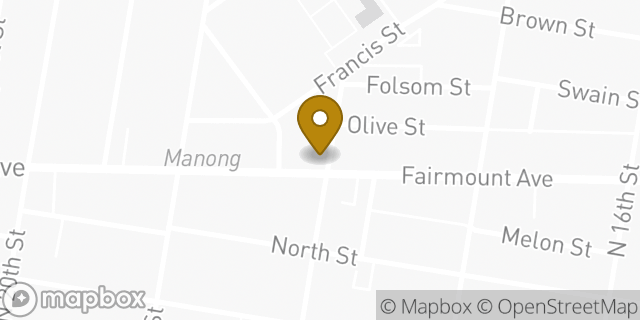 Map showing the location of The UPS Store in Philadelphia, PA 19130
