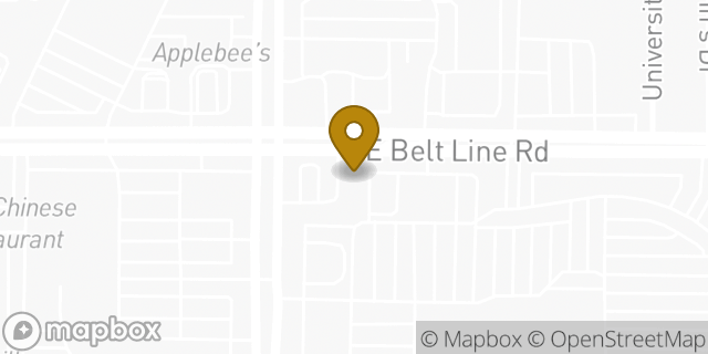 Map showing the location of Chipotle Mexican Grill in Richardson, TX 75081