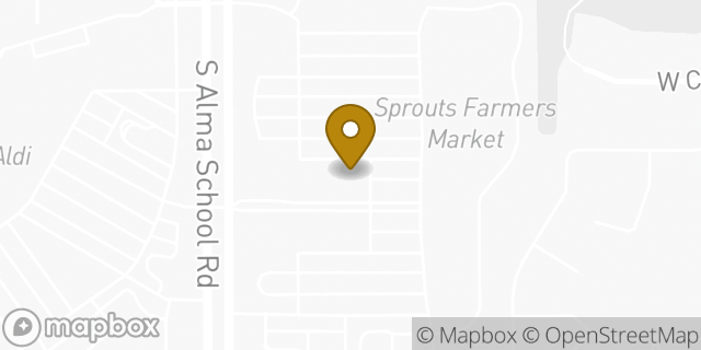 Map showing the location of Chipotle Mexican Grill in Chandler, AZ 85286