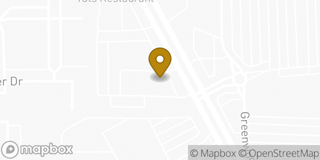 Map showing the location of Olive Garden Italian Restaurant in Greenwood, IN 46142