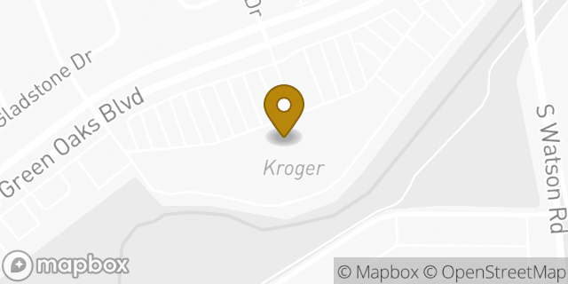 Map showing the location of Kroger in Arlington, TX 76018