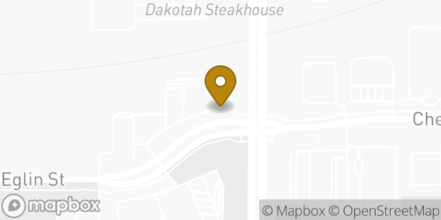 Map showing the location of Subway in Rapid City, SD 57703