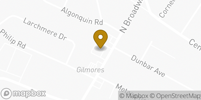 Map showing the location of Dunkin' in Rumford, RI 02916