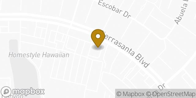 Map showing the location of Starbucks in San Diego, CA 92124