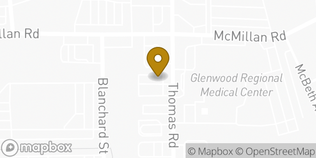 Map showing the location of McDonald's in West Monroe, LA 71291