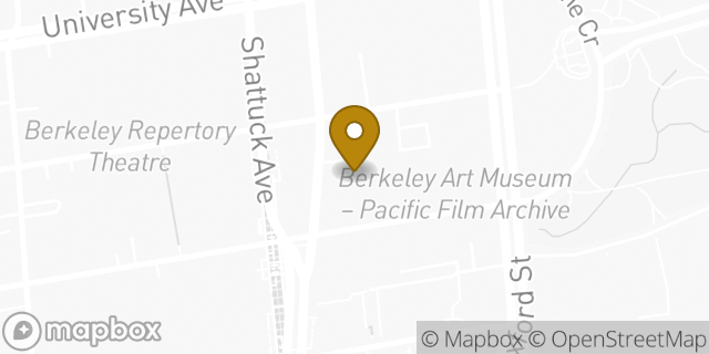 Map showing the location of Bank of America in Berkeley, CA 94704