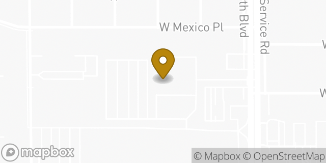 Map showing the location of CubeSmart Self Storage in Lakewood, CO 80232