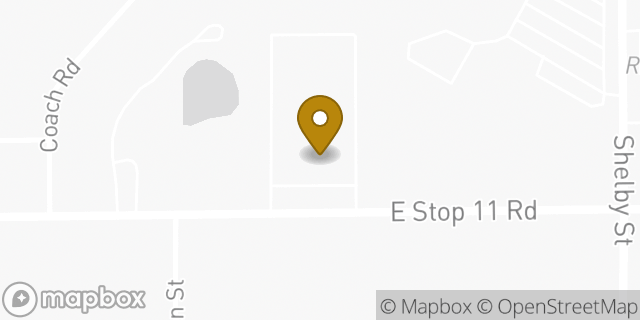 Map showing the location of The Church of Jesus Christ of Latter-day Saints in Indianapolis, IN 46227