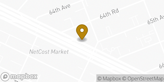 Map showing the location of Subway in Forest Hills, NY 11375