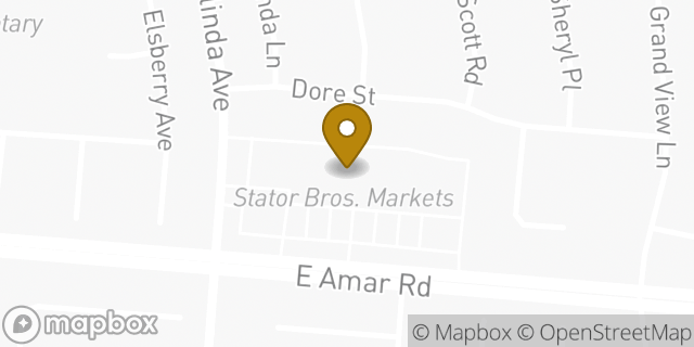 Map showing the location of Coinme in West Covina, CA 91792