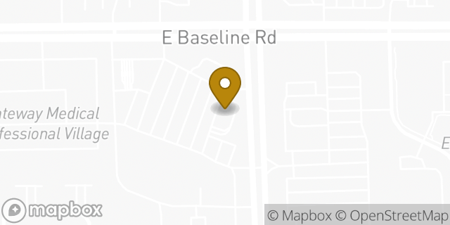 Map showing the location of McDonald's in Gilbert, AZ 85234