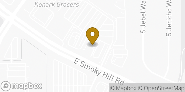 Map showing the location of Chipotle Mexican Grill in Centennial, CO 80015