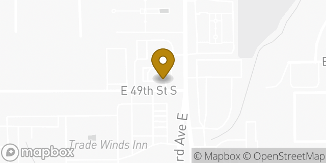 Map showing the location of McDonald's in Tulsa, OK 74135
