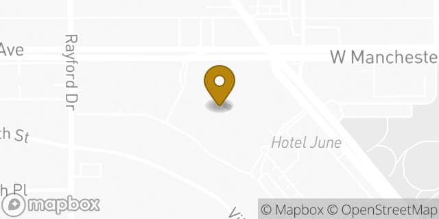 Map showing the location of The UPS Store in Los Angeles, CA 90045