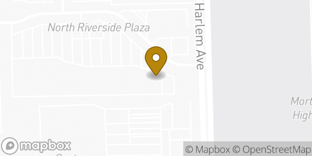 Map showing the location of The UPS Store in North Riverside, IL 60546