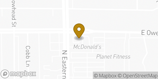 Map showing the location of 7-Eleven in Las Vegas, NV 89101