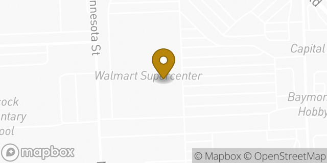 Map showing the location of McDonald's in Houston, TX 77075