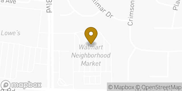 Map showing the location of Walmart Neighborhood Market in Las Vegas, NV 89130