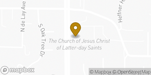 Map showing the location of The Church of Jesus Christ of Latter-day Saints in Covina, CA 91724