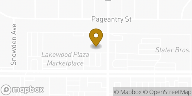 Map showing the location of Subway in Long Beach, CA 90808