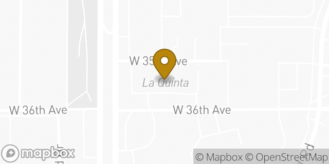 Map showing the location of La Quinta Inn & Suites Anchorage in Anchorage, AK 99503