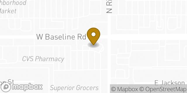 Map showing the location of McDonald's in Rialto, CA 92376