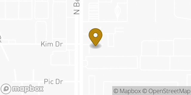 Map showing the location of AutoZone in Irving, TX 75061