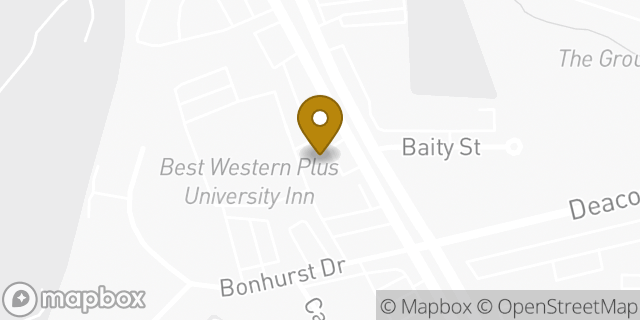 Map showing the location of Enterprise Rent-A-Car in Winston-Salem, NC 27105