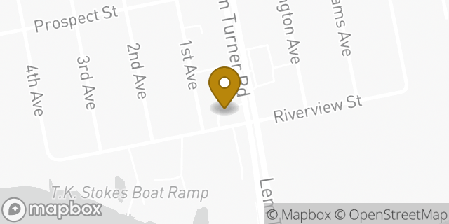 Map showing the location of Enterprise Rent-A-Car in Jacksonville, FL 32208