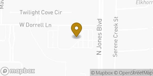 Map showing the location of The Church of Jesus Christ of Latter-day Saints in Las Vegas, NV 89131