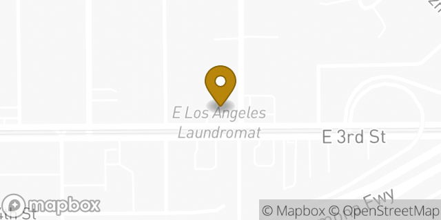 Map showing the location of 7-Eleven in Los Angeles, CA 90063