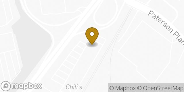 Map showing the location of Starbucks in East Rutherford, NJ 07073