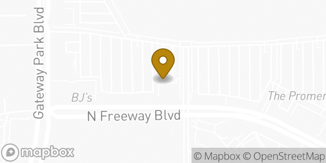 Map showing the location of Panera Bread in Sacramento, CA 95834