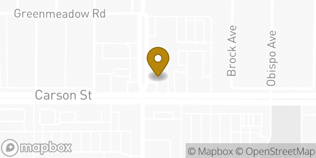 Map showing the location of McDonald's in Lakewood, CA 90712