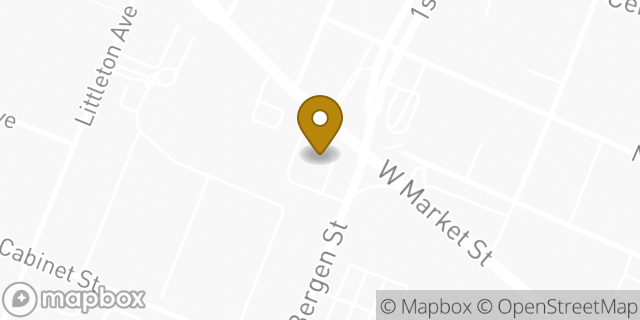 Map showing the location of McDonald's in Newark, NJ 07102