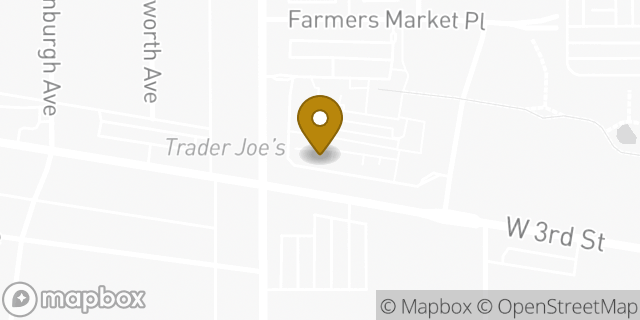 Map showing the location of Starbucks in Los Angeles, CA 90036