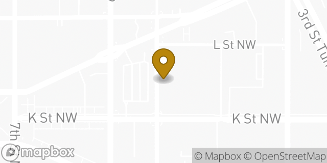 Map showing the location of Chipotle Mexican Grill in Washington, DC 20001