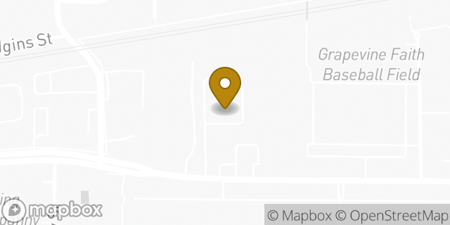 Map showing the location of Avis Car Rental in Grapevine, TX 76051